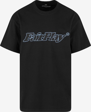 T-Shirt 'Play Fair' MT Upscale en noir : devant