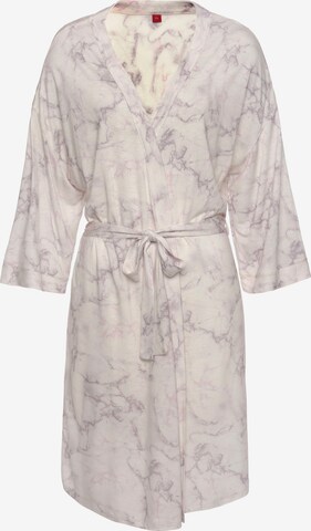 s.Oliver Dressing Gown in Beige: front