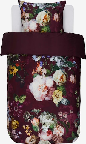 ESSENZA Duvet Cover 'Fleur' in Red: front