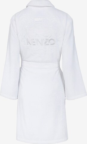 Kenzo Home Long Bathrobe 'ICONIC' in White
