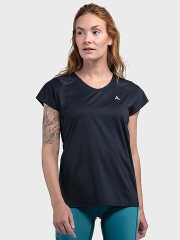 Schöffel Performance shirt 'Aukra' in Blue: front