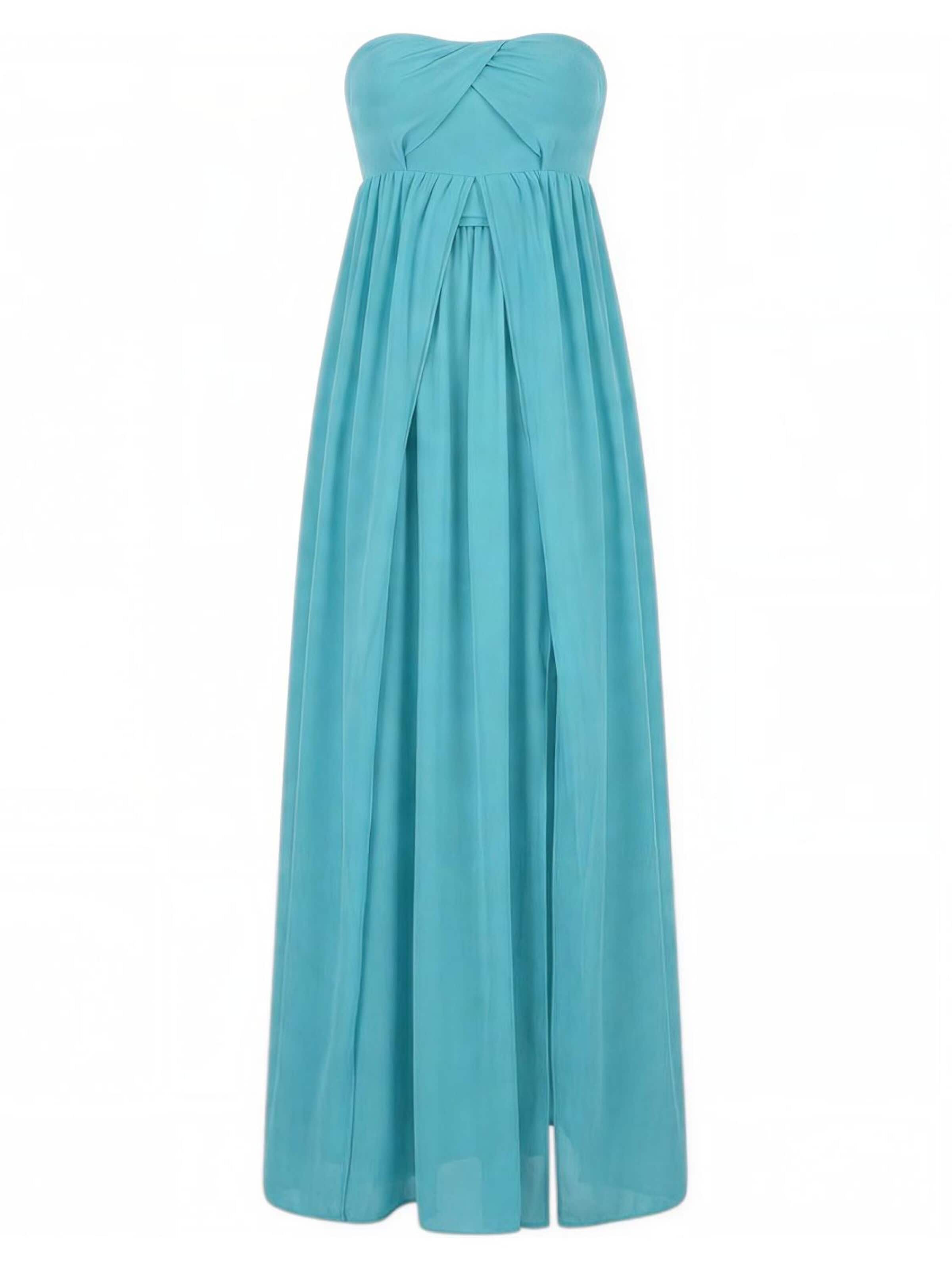 Ocoza Dress in Blue: front