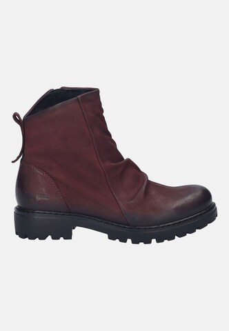 JOSEF SEIBEL Ankle Boots in Red
