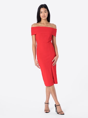 WAL G. Dress 'KAY' in Red: front