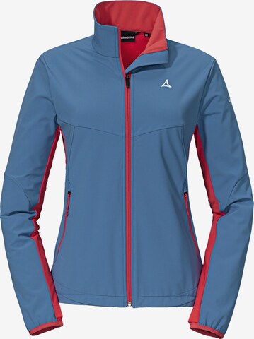 Schöffel - Casaco outdoor 'Rinnen' em azul: frente