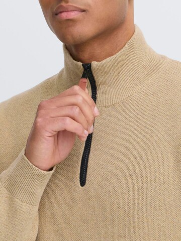 BLEND Sweater ' BHMFINTOS ' in Beige