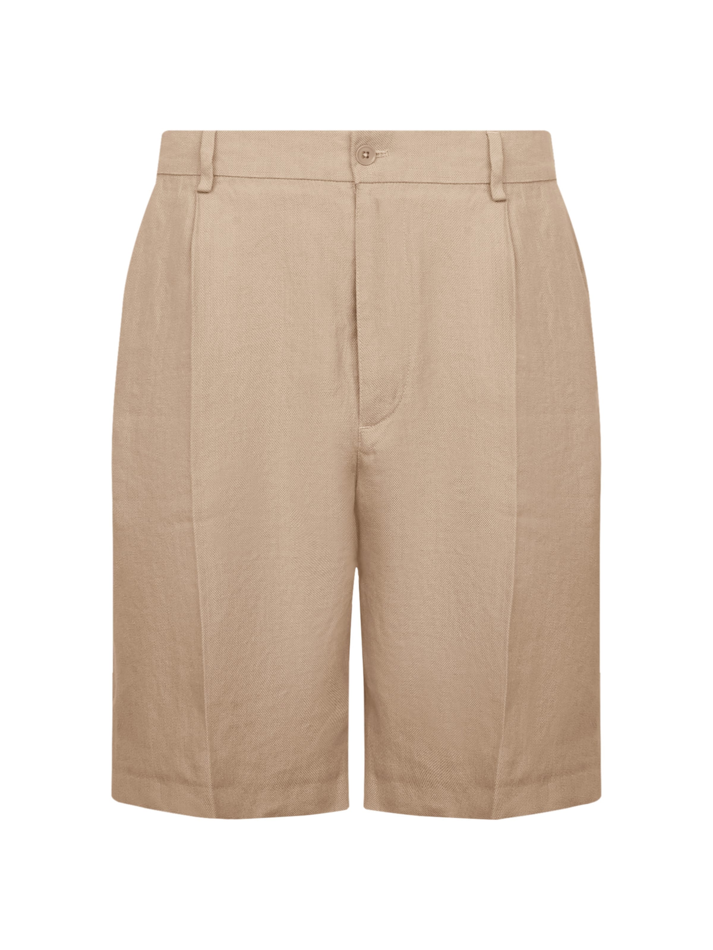 SEIDENSTICKER Regular Trousers in Beige: front