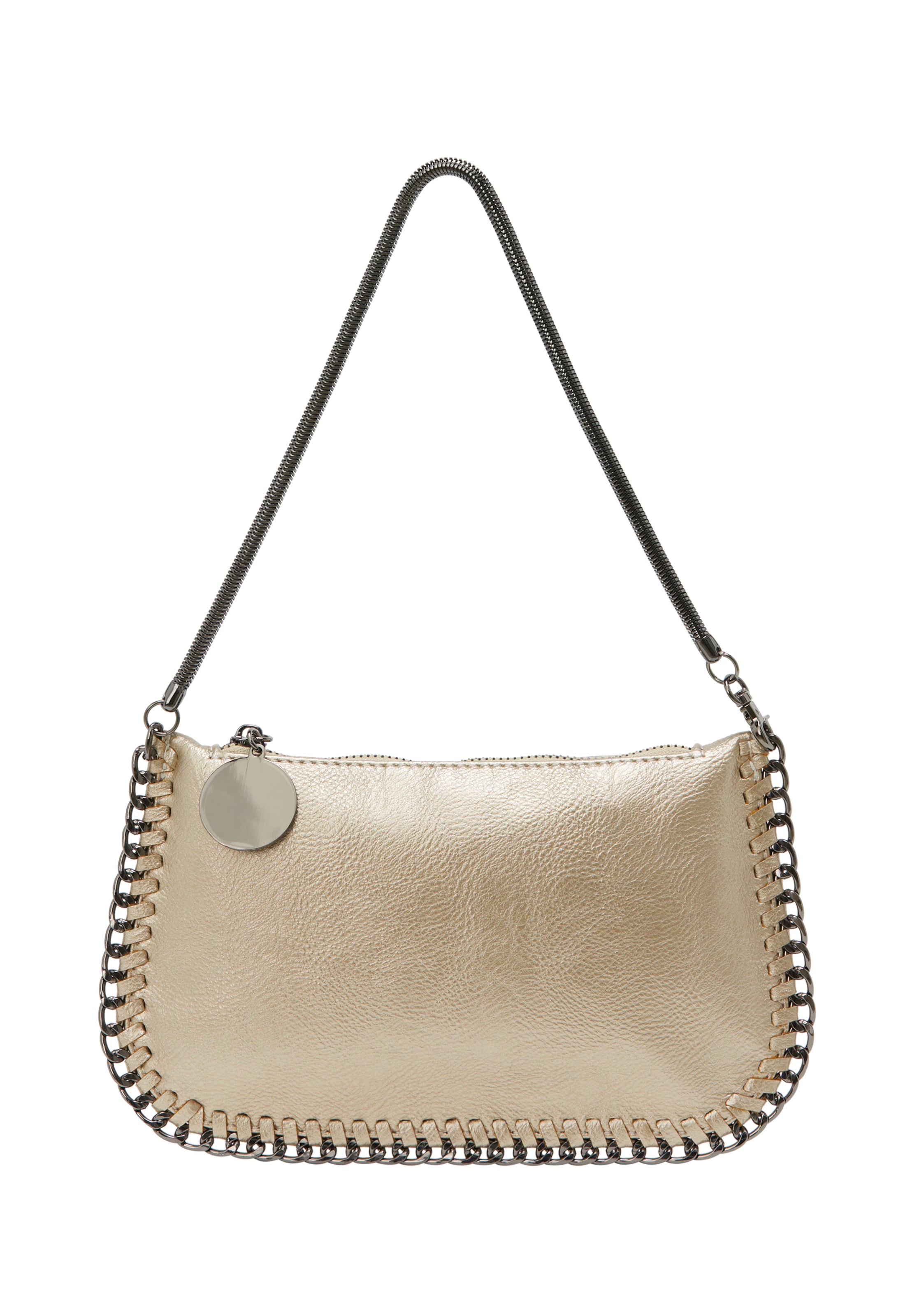 ebeeza - Mala de ombro em bege: frente