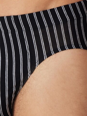 SCHIESSER Slip '95/5 Essentials Cotton' in Black