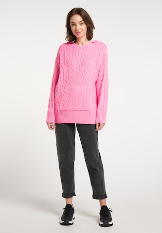 MYMO Oversized Sweater in Pink