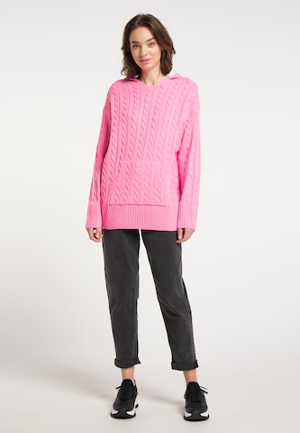 Pull-over oversize MYMO en rose