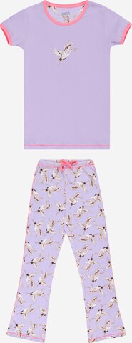 Claesen's - Pijama em roxo: frente