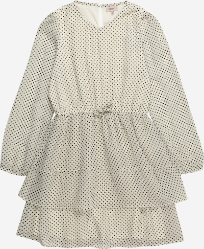 KIDS ONLY Robe 'ROBEY ISABELLA' en beige clair / noir, Vue avec produit