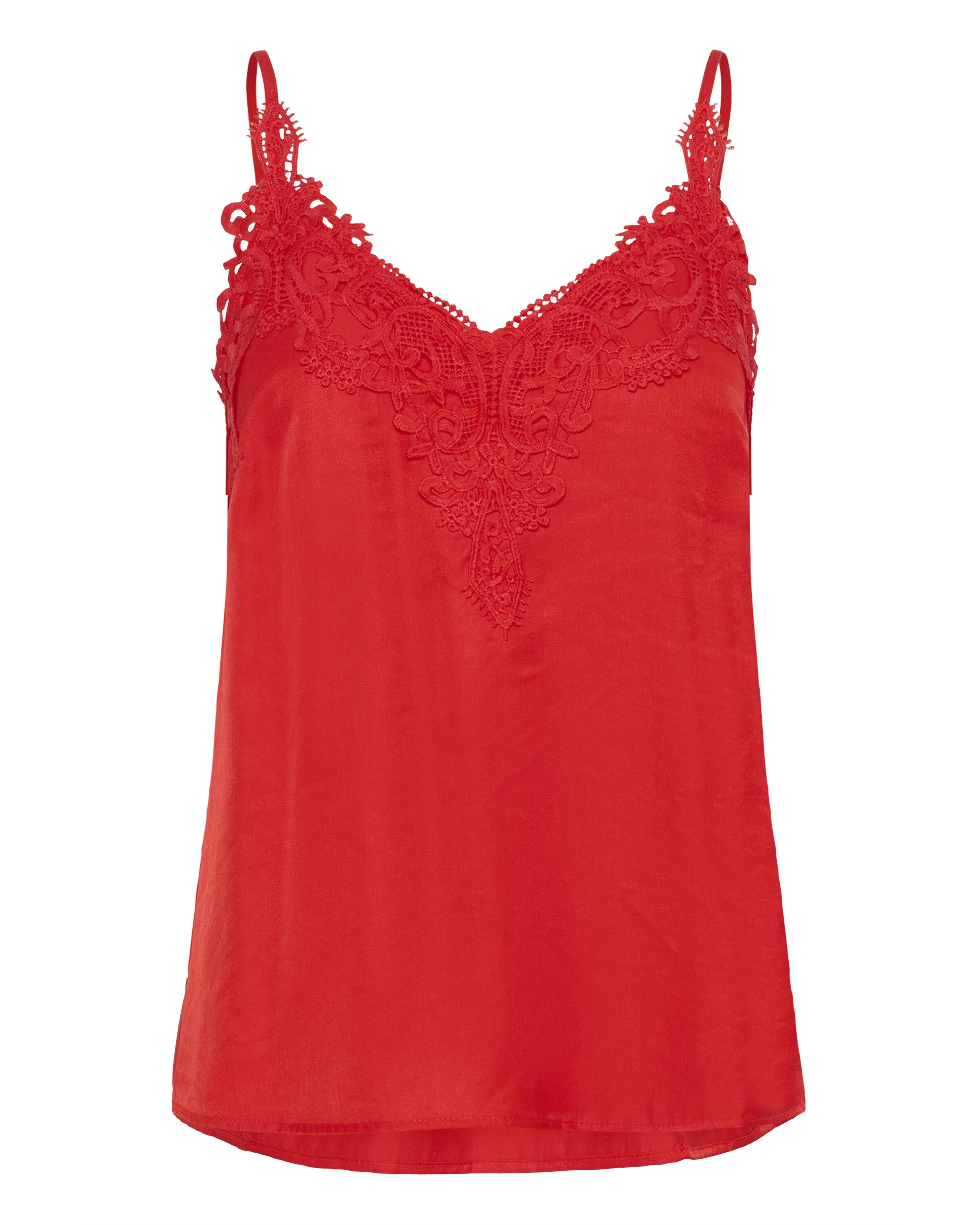 Cream Blouse 'CRAnna' in Red, Item view