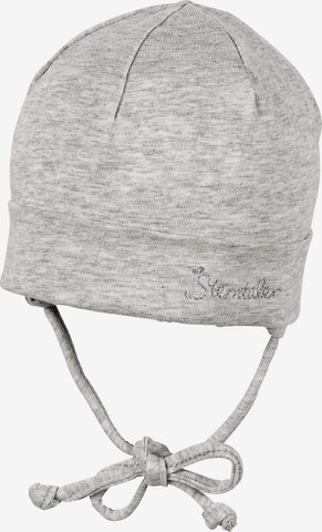 STERNTALER Beanie in Grey: front