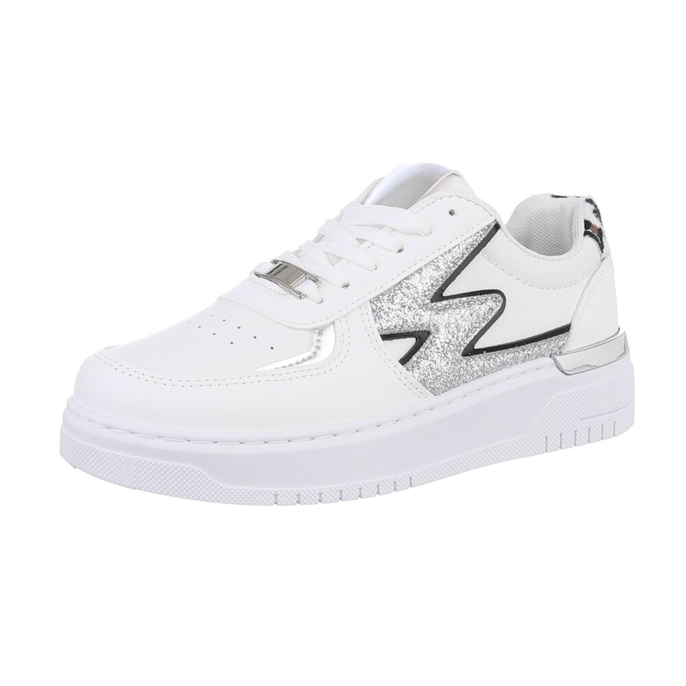 Ital-Design Sneaker low in Weiß: Vorderseite