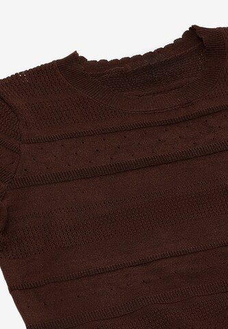 NAEMI Blouse in Brown