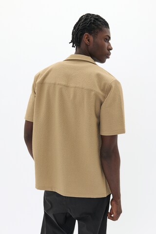 Matinique Regular fit Overhemd 'Klampo' in Beige