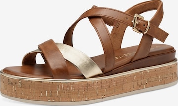 MARCO TOZZI Sandals in Brown: front