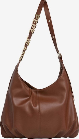 Sacs à main Pepe Jeans en marron : devant