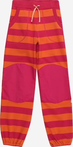 FINKID Tapered Broek 'LAUTTA' in Oranje: voorkant