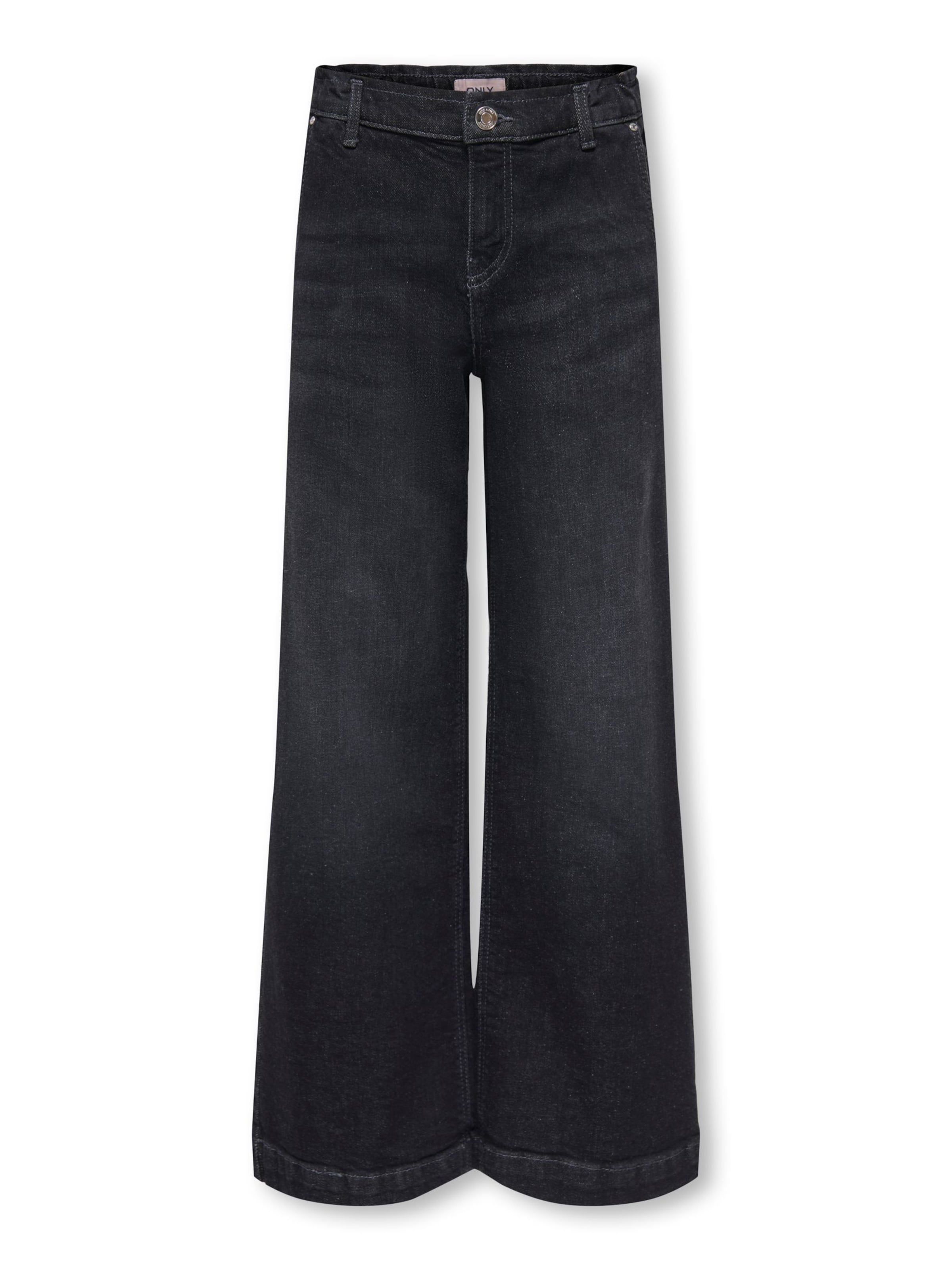 ONLY GIRLS Jeans 'KOGNew' in Grijs: voorkant