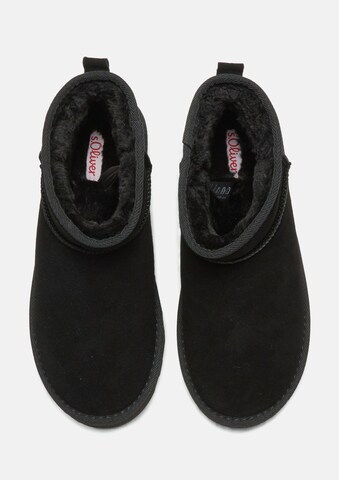 s.Oliver Snowboots in Schwarz