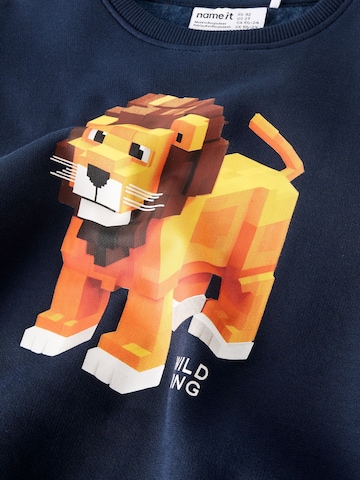 NAME IT - Sudadera en azul