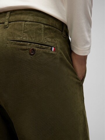 HECHTER PARIS Regular Chino in Groen