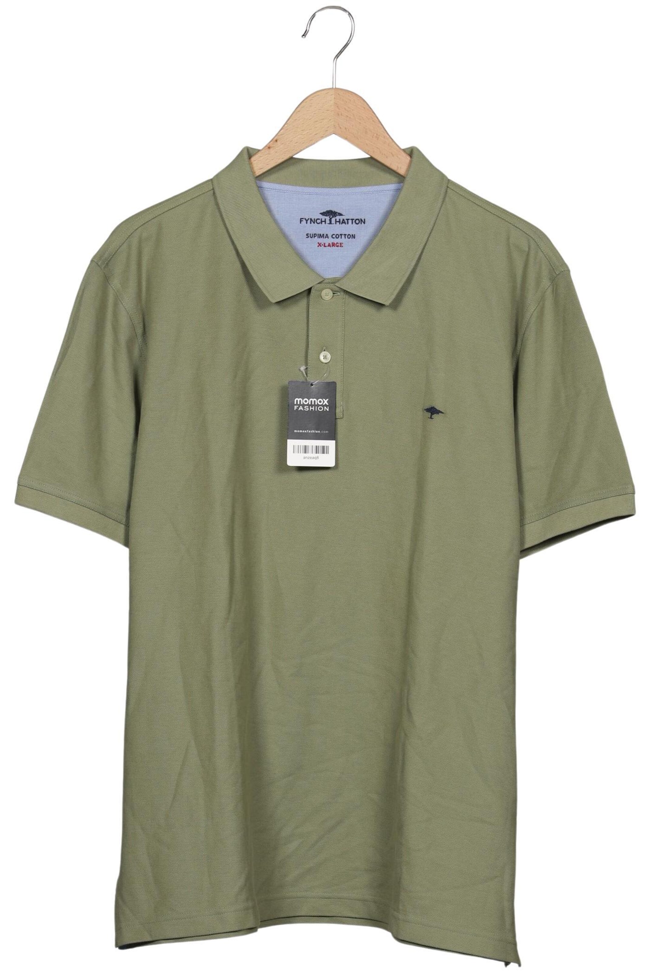 FYNCH-HATTON Shirt in XL in Green: front