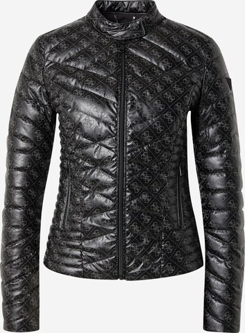 Veste mi-saison 'NEW VONA' GUESS en noir : devant