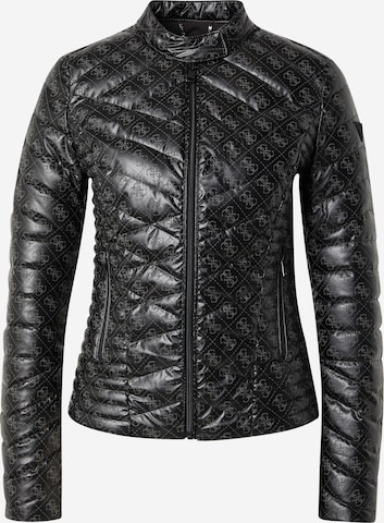 GUESS Prehodna jakna 'NEW VONA' | črna barva: sprednja stran