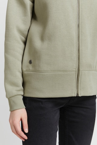 Oxmo Zip-Up Hoodie 'Holunder' in Green