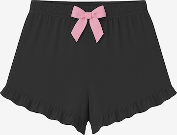 Vivisence Pyjamahose '2101' in Schwarz: Vorderseite