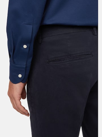 regular Pantaloni con piega frontale di Boggi Milano in blu