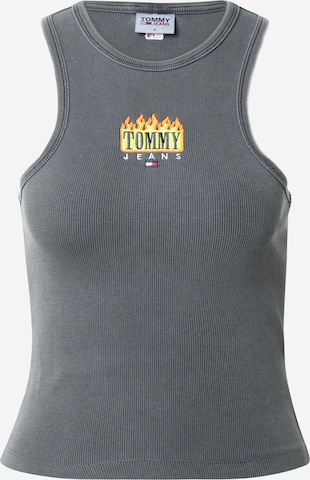 Tommy Jeans Top in Zwart: voorkant