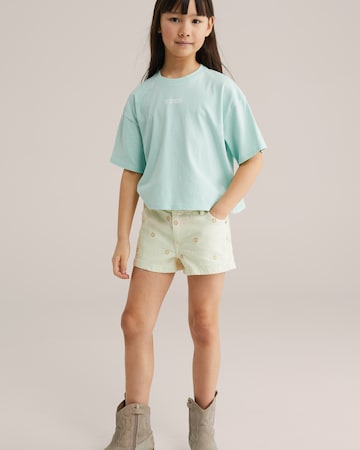 WE Fashion Szabványos Farmer - zöld