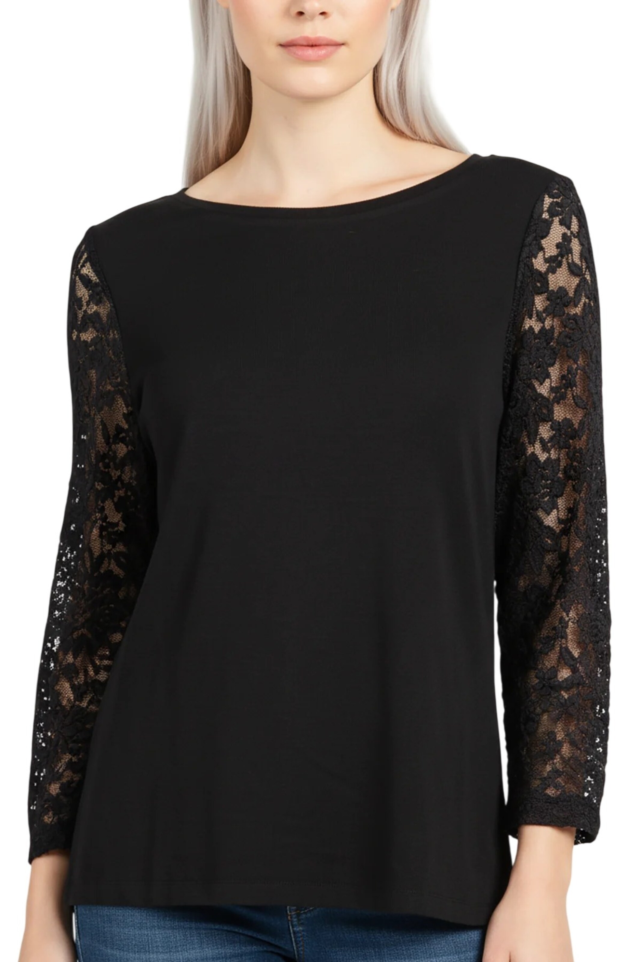 Alexa Dash Blouse in Zwart