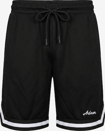 Adam Workout Pants 'Sweatshorts Basketball Shorts' in Black: front
