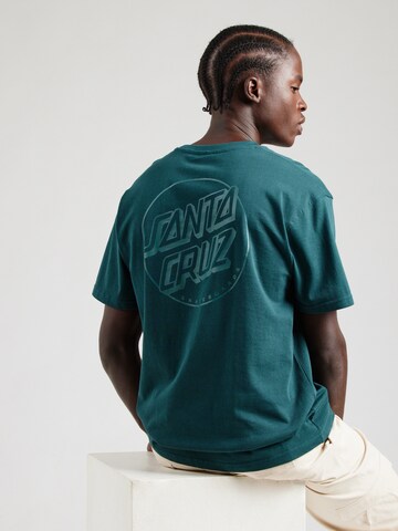 Santa Cruz T-Shirt in Blau: Vorderseite