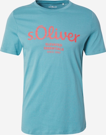 s.Oliver Shirt in Blau: Vorderseite