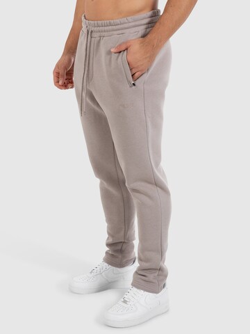 Coupe slim Pantalon ' Evra ' Smilodox en marron