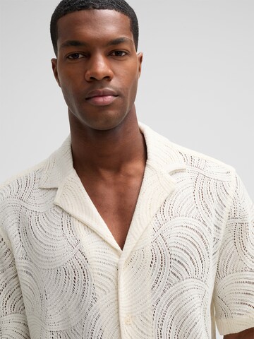STRELLSON Regular fit Overhemd 'Cliro' in Beige