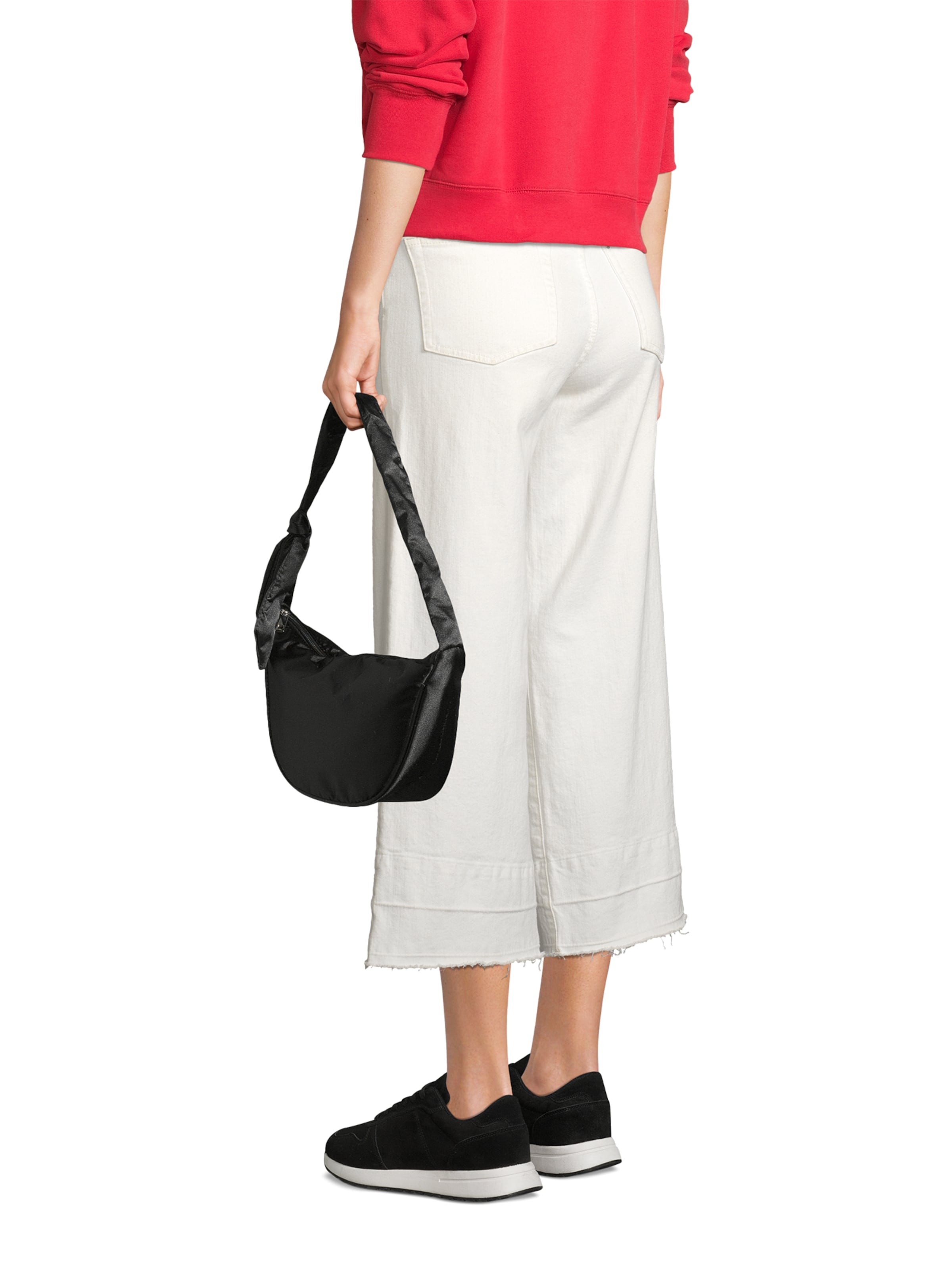 PIECES Kabelka na rameno 'PCAMANDA' - Čierna