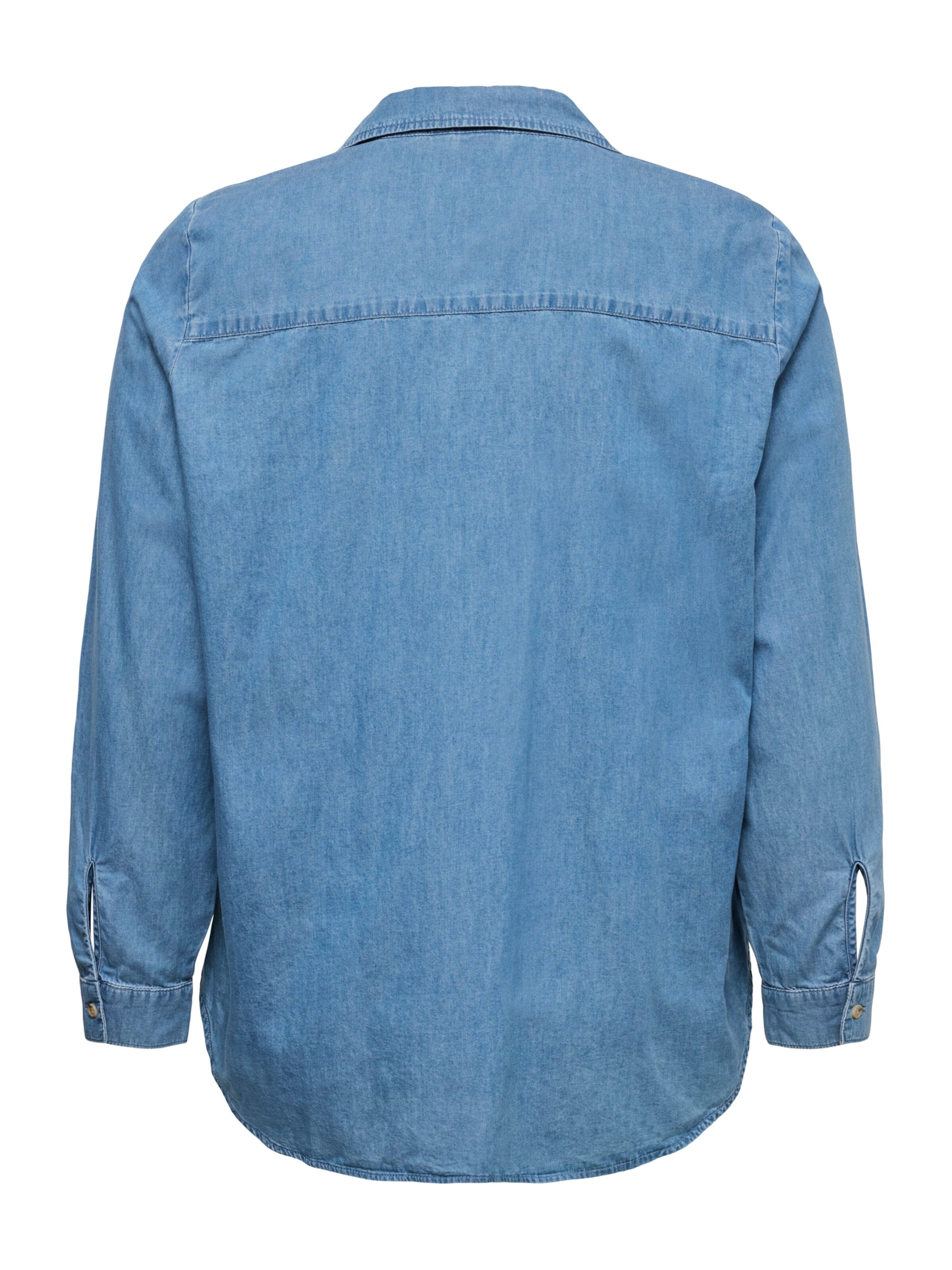 Vero Moda Curve Bluza 'VMCBUMPY' | modra barva