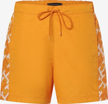 TOMMY HILFIGER Board Shorts in Orange: front