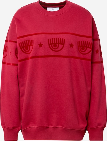 Chiara Ferragni Sweatshirt in Rood: voorkant