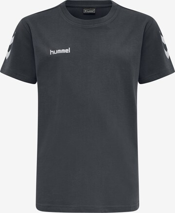 Hummel Shirt in Grijs: voorkant