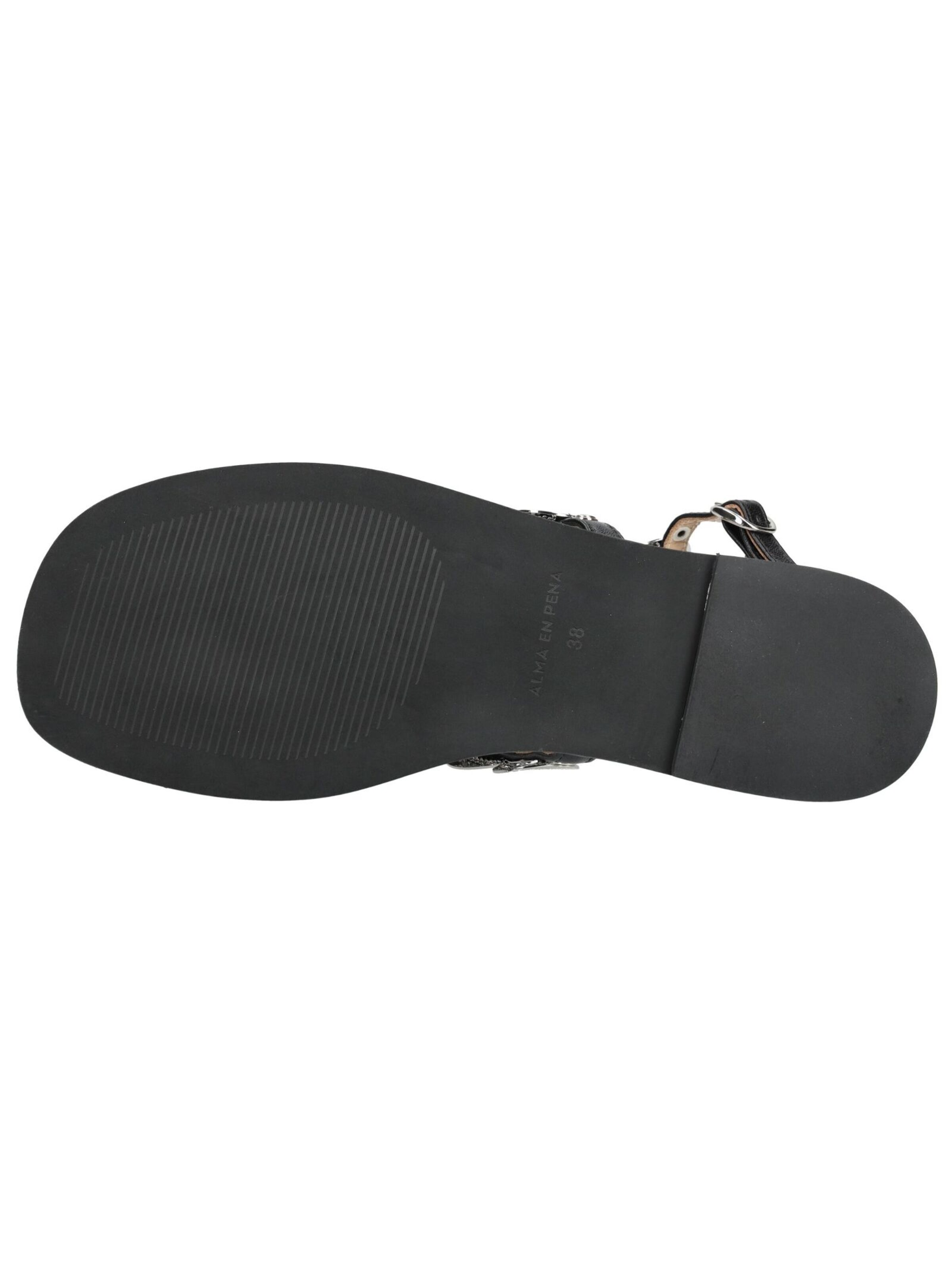 Alma En Pena Zehentrenner in Schwarz