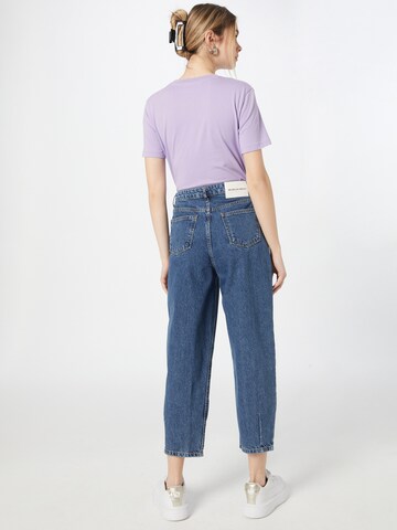 Goldgarn Tapered Pleat-front jeans 'ALMENHOF' in Blue